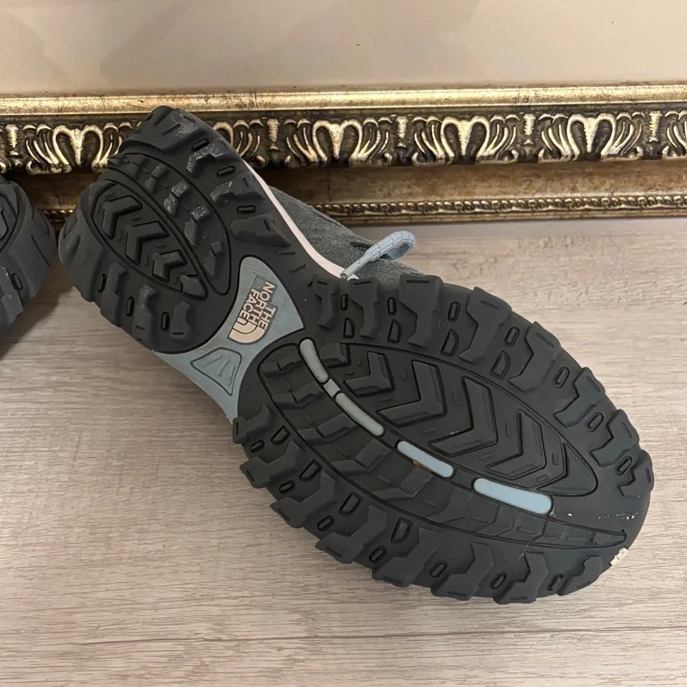 The North Face Black and Blue Trail Shoes